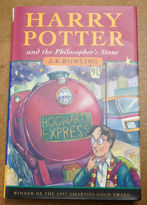 Rowling, J.K. - Harry Potter and The Philosopher’s Stone / Harry Potter and the Chamber of Secrets. The boxed 'The Harry Potter Gift Set' (2 vols) both with half titles; original pictorial boards and d/wrappers and picto